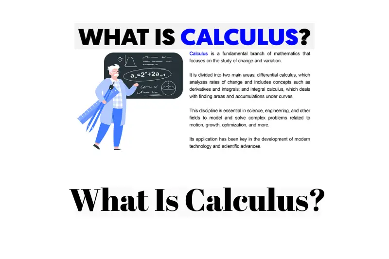 what is calculus