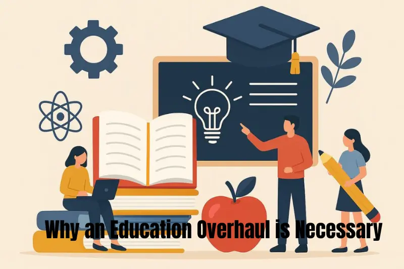 why an education overhaul is necessary