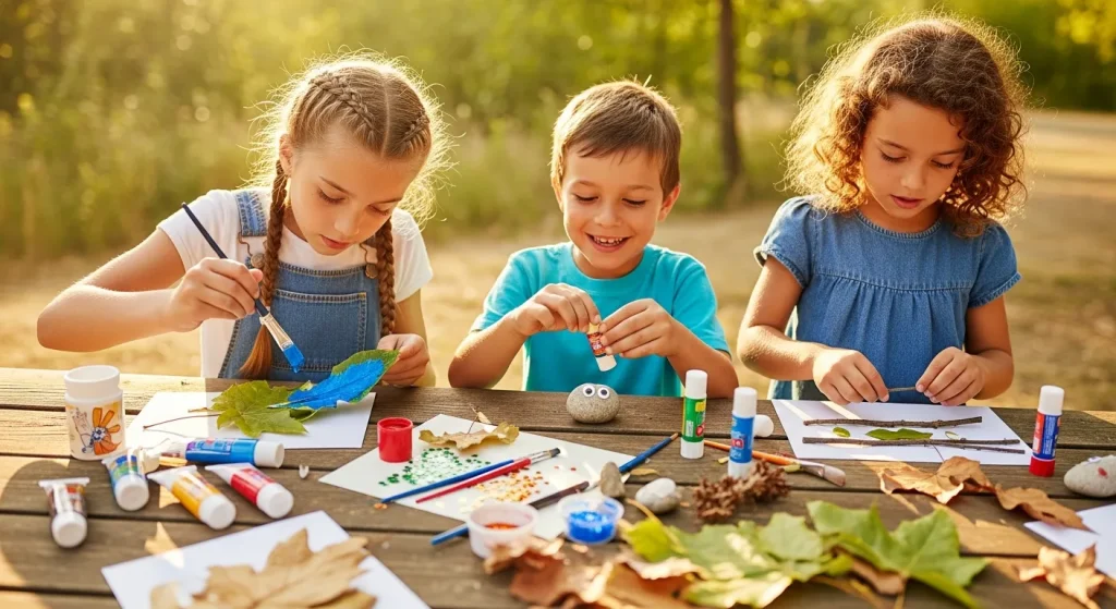 Why Outdoor-Themed Art Activities Keep Kids Engaged Longer